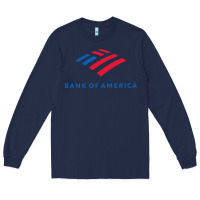 Navy bank of america  company Long Sleeve Tee - linhVisuals