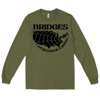 Army Green bridges death stranding Long Sleeve Tee - linhVisuals