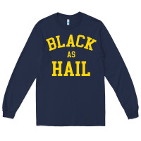 Navy as,hail,black,as,hail,black,as,hail,black,as,hail,black,as Long Sleeve Tee - linhVisuals