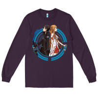 Plum sword art online -  kirito and asuna Long Sleeve Tee - linhVisuals