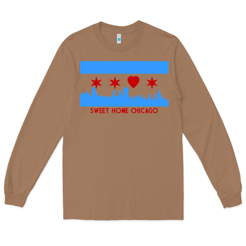 Sweet Home Chicago Long Sleeve Tee by linhVisuals | Teevron