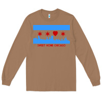 Toasted Coconut sweet home chicago Long Sleeve Tee - linhVisuals