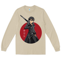 Mushroom Sword art online -kirito Long Sleeve Tee - linhVisuals