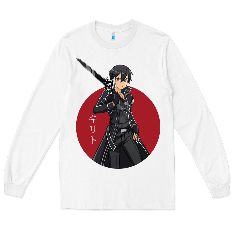 Sword Art Online -kirito Long Sleeve Tee by linhVisuals | Teevron