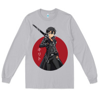Moon Dust Sword art online -kirito Long Sleeve Tee - linhVisuals