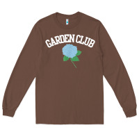 Chestnut grandmillennial hydrangea style garden club Long Sleeve Tee - linhVisuals