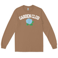 Toasted Coconut grandmillennial hydrangea style garden club Long Sleeve Tee - linhVisuals