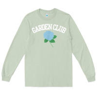 Matcha grandmillennial hydrangea style garden club Long Sleeve Tee - linhVisuals