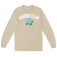 Mushroom grandmillennial hydrangea style garden club Long Sleeve Tee - linhVisuals