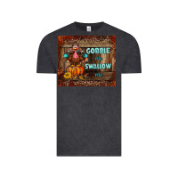 Vintage Black gobble me swallow me tumbler Vintage Tee - BundleAndBundleShop