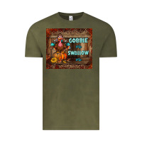 Vintage Olive gobble me swallow me tumbler Vintage Tee - BundleAndBundleShop