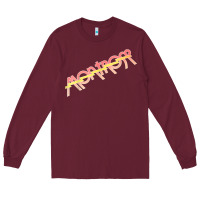 Burgundy montrose Long Sleeve Tee - linhVisuals