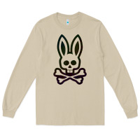 Mushroom psychedelic bunny easter day, qsycho bunnies, easter 2022 Long Sleeve Tee - linhVisuals