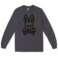 Smoke psychedelic bunny easter day, qsycho bunnies, easter 2022 Long Sleeve Tee - linhVisuals