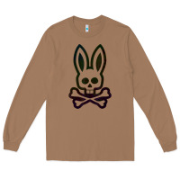 Toasted Coconut psychedelic bunny easter day, qsycho bunnies, easter 2022 Long Sleeve Tee - linhVisuals