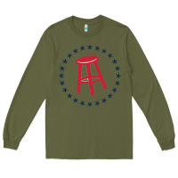 Army Green barstool, barstool sports, call her daddy Long Sleeve Tee - linhVisuals