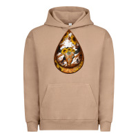 Pigment Burro sunflower tooled leather bullskull teardrop earrings Urban Hoodie - Jasminsmagicworld