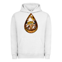 Pigment Lunar Rock sunflower tooled leather bullskull teardrop earrings Urban Hoodie - Jasminsmagicworld