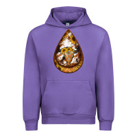 Tulip sunflower tooled leather bullskull teardrop earrings Urban Hoodie - Jasminsmagicworld