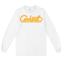 White CARHARTT Long Sleeve Tee - linhVisuals