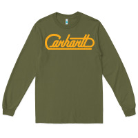 Army Green CARHARTT Long Sleeve Tee - linhVisuals