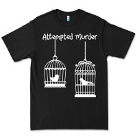 Black Attempted Murder Premium Tee - Bettercallsaul