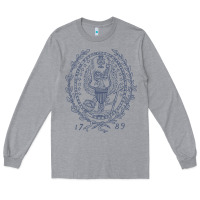 Heather Grey georgetown university Long Sleeve Tee - linhVisuals