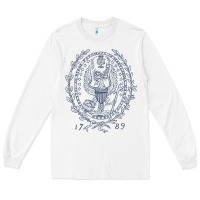 White georgetown university Long Sleeve Tee - linhVisuals