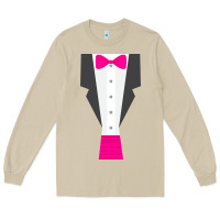 Mushroom pink tux tuxedo Long Sleeve Tee - linhVisuals