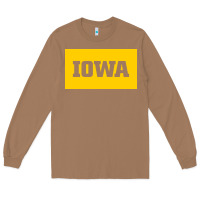 Toasted Coconut University of Iowa, UIowa, Iowa, apparel Long Sleeve Tee - linhVisuals