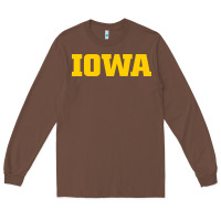 Chestnut university of iowa, Apparel Long Sleeve Tee - linhVisuals