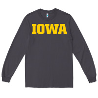Smoke university of iowa, Apparel Long Sleeve Tee - linhVisuals