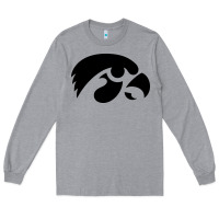 Heather Grey university of iowa athletics teams gear Long Sleeve Tee - linhVisuals