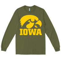 Army Green university of iowa athletics teams gear Long Sleeve Tee - linhVisuals