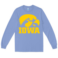 Colony Blue university of iowa athletics teams gear Long Sleeve Tee - linhVisuals