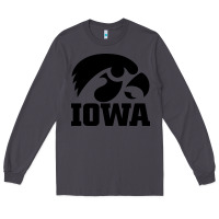 Smoke university of iowa athletics teams gear Long Sleeve Tee - linhVisuals