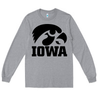 Heather Grey university of iowa athletics teams gear Long Sleeve Tee - linhVisuals