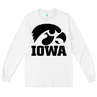 White university of iowa athletics teams gear Long Sleeve Tee - linhVisuals