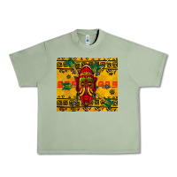 Oil Green african mask tumbler Urban Heavy Tee - BundleAndBundleShop