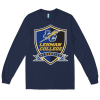 Navy lehman college lightning Long Sleeve Tee - linhVisuals