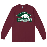 Burgundy morrisville state college Long Sleeve Tee - linhVisuals