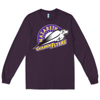 Plum nazareth college golden Long Sleeve Tee - linhVisuals