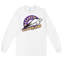 White nazareth college golden Long Sleeve Tee - linhVisuals