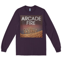 Plum #arcade fire everything now tour 2022 Long Sleeve Tee - linhVisuals