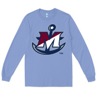 Colony Blue suny maritime college Long Sleeve Tee - linhVisuals