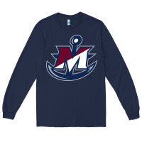 Navy suny maritime college Long Sleeve Tee - linhVisuals