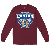 Burgundy suny canton Long Sleeve Tee - linhVisuals
