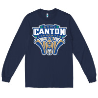 Navy suny canton Long Sleeve Tee - linhVisuals