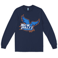 Navy suny new paltz Long Sleeve Tee - linhVisuals