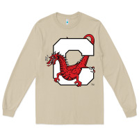 Mushroom suny cortland red dragons Long Sleeve Tee - linhVisuals